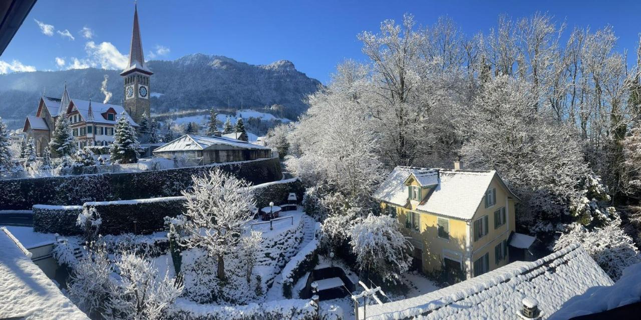 Cozy Boutique Apartment At Mt. Rigi Goldau ภายนอก รูปภาพ