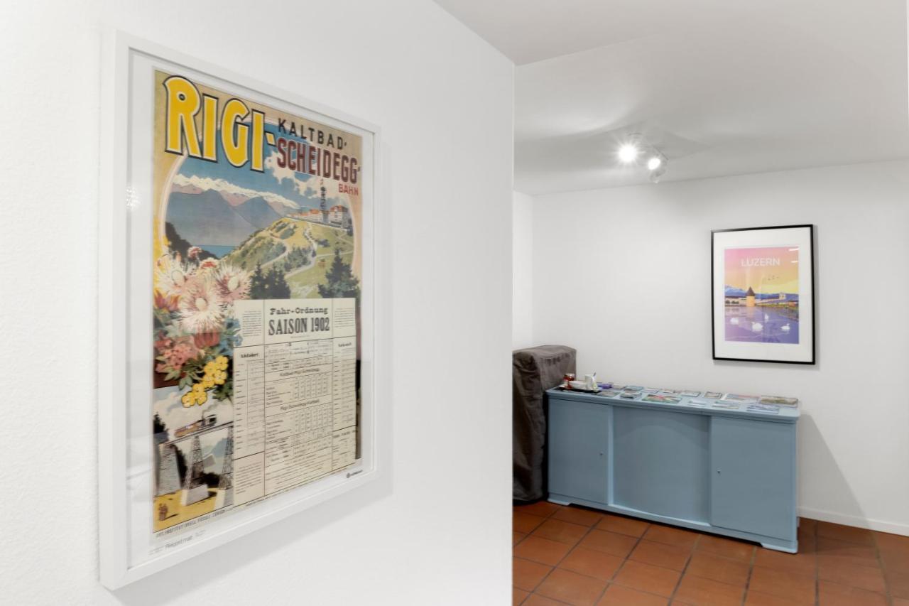 Cozy Boutique Apartment At Mt. Rigi Goldau ภายนอก รูปภาพ